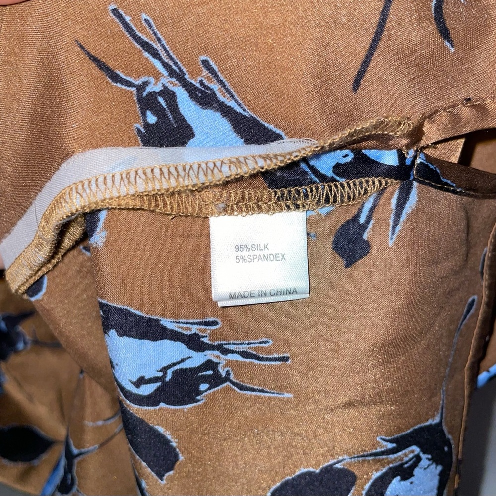 St. John Floral Cami Blouse - Picture 4 of 4